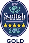 5 Star Guest House Gold Logo